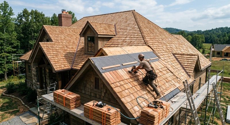 Wood Roofing Installation in Owings, MD