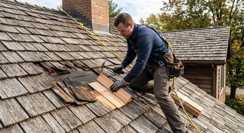 Wood Shake Roof Repair in Newburg, MD