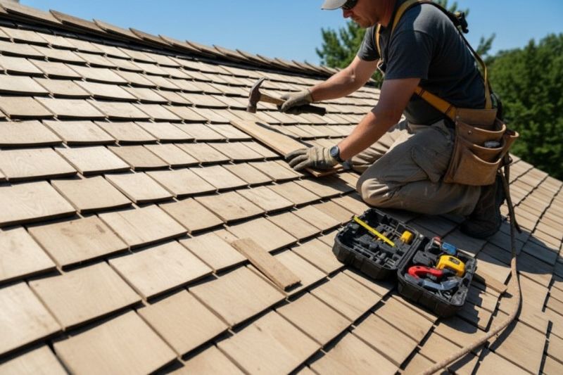 Wood Shake Roof Repair in Saint Leonard, MD