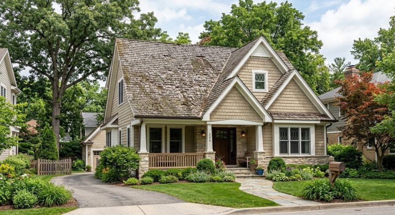 Wood Shake Roof Replacement in Shady Side, MD
