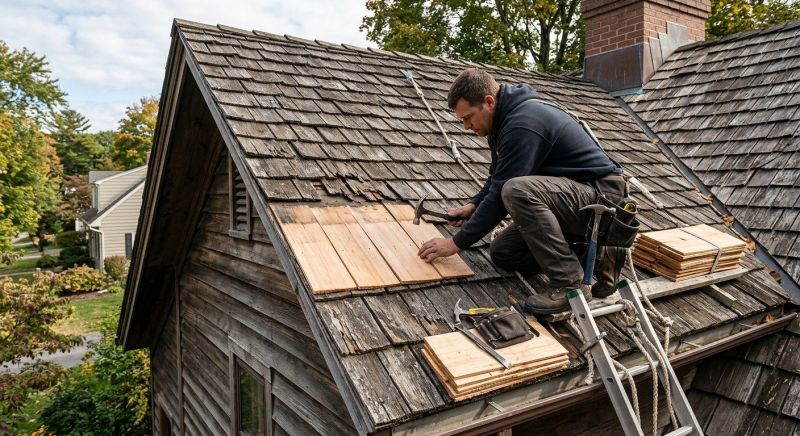 Wood Shingles Repair in Cheltenham, MD